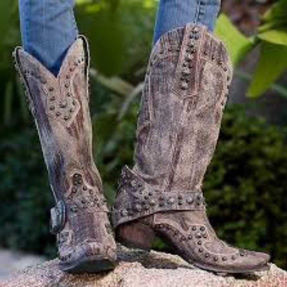 Your Harness Cowboy Boots by Lane Boot Co. NIB
